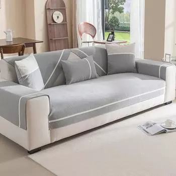 Подушка для дивана Простая современная нескользящая всесезонная подушка для дивана в кремовом стиле для гостиной, кожаный чехол для дивана 70*70cm