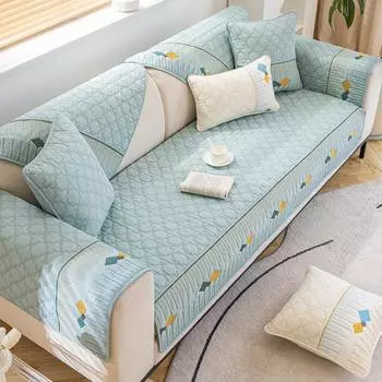 Подушка для дивана, простота четырех сезонов, современный нескользящий универсальный чехол для дивана, подушка в скандинавском стиле, тканевый чехол на спинку, утолщенный чехол для полотенца 70*70cm