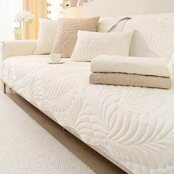 Подушка для дивана с нескользящей обивкой кремового цвета - Коллекция 2024: Стильный, Простой, Универсальный для всех сезонов, Скандинавский дизайн 70*70cm темно-синий