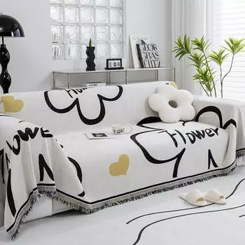 Подушка для дивана Simple Style Four Seasons Universal, нежная на коже, высококачественная шенилловая универсальная кожаная наволочка для дивана, полотенце 180*130cm