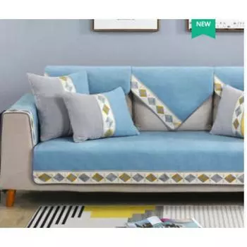 Подушка для дивана, синель Four Seasons, современная минималистичная комбинация, чехол для дивана на 123 человека 60*60