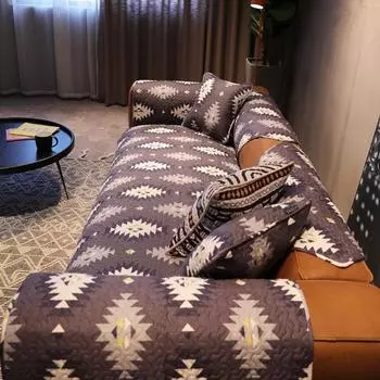 Подушка для дивана, современный чехол для дивана, хлопчатобумажная ткань, универсальный всесезонный чехол для дивана из чистого хлопка, изготовление на заказ 70*70