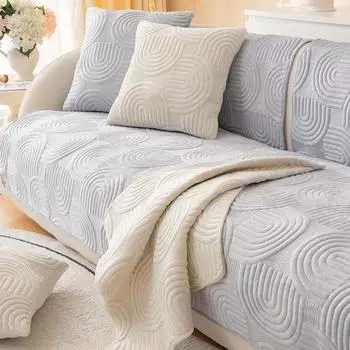 Подушка для дивана, современный, простой, удобный, хлопковый бархатный чехол для сиденья дивана, кожаный диван, нескользящая подушка для спинки 70*70cm