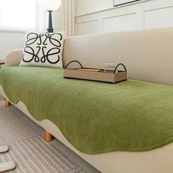 Подушка для дивана специальной формы из синели, универсальный современный простой чехол для четырех сезонов, новинка 2024 года, нескользящий чехол для дивана, чехол для полотенец, подушка 70*70