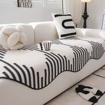 Подушка для дивана специальной формы, универсальный высококачественный кожаный чехол для дивана Four Seasons, противоскользящий тканевый чехол 90*90cm