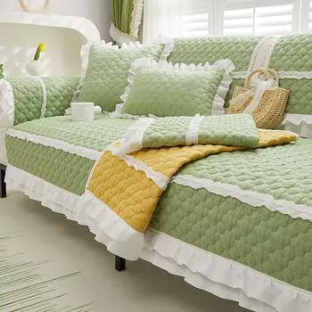 Подушка для дивана, универсальная для всех сезонов, нескользящий чехол для дивана, простой современный тканевый чехол для дивана, утолщенный 70*70cm