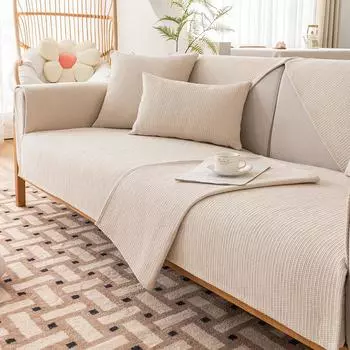 Подушка для дивана, универсальная хлопковая подушка для четырех сезонов, летняя утепленная старая грубая ткань, однотонная ткань для полотенец на спинку 70*70cm