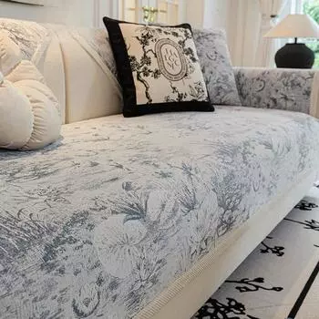 Подушка для дивана, универсальная легкая, роскошная спинка, полотенце на четыре сезона, современная подушка, высококачественный тканевый чехол для дивана 70*70cm