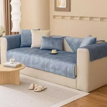 Подушка для дивана, универсальная нескользящая летняя подушка на четыре сезона, легкая роскошная подушка, кожаный чехол для дивана, тканевый чехол 70*70cm