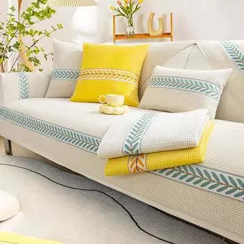 Подушка для дивана, универсальная нескользящая кукурузная бархатная подушка для дивана, тканевая подушка, подушки на спинку сиденья 70*70