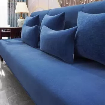 Подушка для дивана, универсальная новая деревянная подушка для дивана в китайском стиле, Нескользящий чехол, чехол из синели и палисандра, ткань 70*70cm