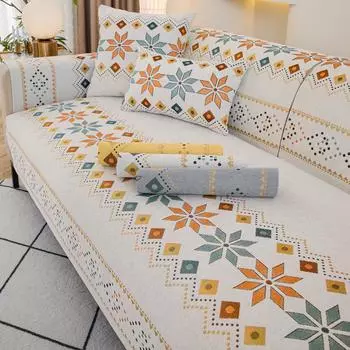 Подушка для дивана, универсальная, простая, современная, нескользящая, синель, чехол для дивана, тканевый чехол, подушка, спинка в скандинавском стиле 70*70cm