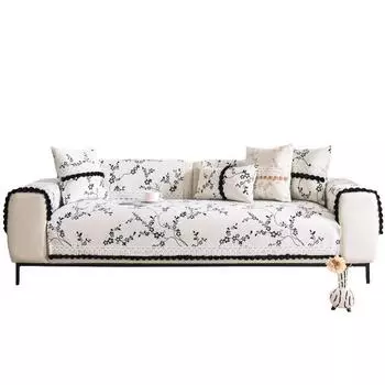 Подушка для дивана, универсальная противоскользящая подушка для дивана на все времена года, мягкое украшение для дома, модное полотенце для дивана, чехол для дивана 70*70cm