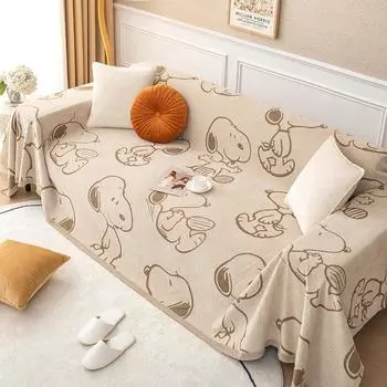 Подушка для дивана, универсальный чехол для дивана Four Seasons, тканевый универсальный универсальный чехол, чехол на спинку, полотенце, не царапающий чехол для дивана 180*130