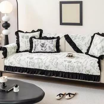 Подушка для дивана, универсальный чехол на четыре сезона, Нескользящий чехол, тканевая подушка, подлокотник, чехол на спинку, полотенце, светильник, роскошный роскошный 70*70cm