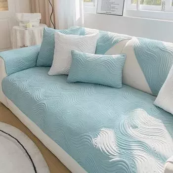 Подушка для дивана, универсальный нескользящий чехол на четыре сезона, полотенце, белая подушка, легкая роскошная подушка, кожаный чехол для дивана, тканевый чехол 70*70cm