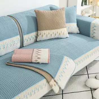 Подушка для дивана Всесезонная универсальная подушка для сиденья Нескользящие подушки для сиденья Универсальный универсальный чехол 70*70cm