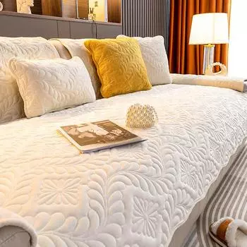 Подушка для дивана Высококачественный нескользящий чехол для дивана Утолщенная подушка для дивана «все включено» из молочного волокна 70cm*70cm