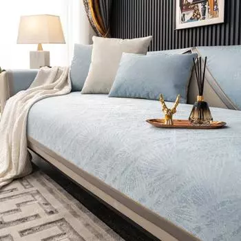 Подушка для дивана в европейском стиле, высококачественный, доступный, роскошный чехол для дивана, прямой ряд, нескользящий, универсальная подушка для дивана Four Seasons 70*70cm