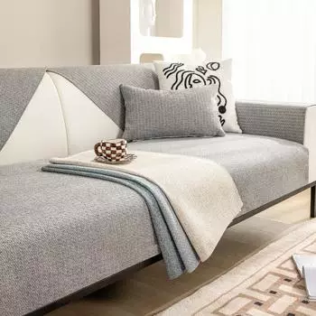 Подушка для дивана в гостиную Four Seasons универсальная легкая роскошная современная нескользящая подушка для сидения чехол для дивана ткань 45*45cm бежевый