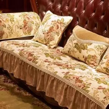 Подушка для дивана в сельской местности, Подушка для сиденья, Кожаный диван в стиле ретро, Полезный чехол для дивана, Универсальный круглый год 65cm+20cm*70cm