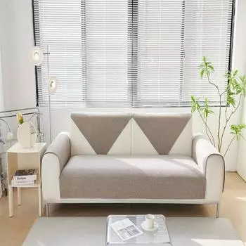 Подушка для дивана в скандинавском стиле, универсальная подушка для дивана Four Seasons, подушка для дивана из синели, современная простая однотонная нескользящая подушка 70x70cm