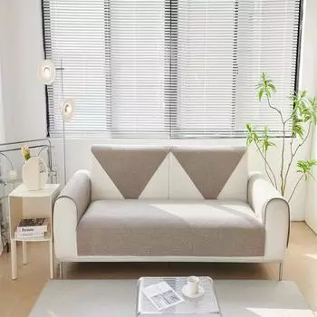 Подушка для дивана в скандинавском стиле, универсальная подушка для дивана Four Seasons, подушка для дивана из синели, современная простая однотонная нескользящая подушка 70x70