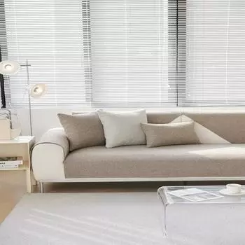 Подушка для дивана в скандинавском стиле, универсальная подушка для дивана Four Seasons, подушка для дивана из синели, современная простая однотонная нескользящая подушка 70x70