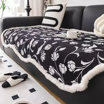 Подушка для дивана в стиле ретро, нестандартной формы, осенне-зимняя, высококачественная, с прямым рядом, ткань для чехла на диванную подушку, универсальная, на все времена года 70*70cm