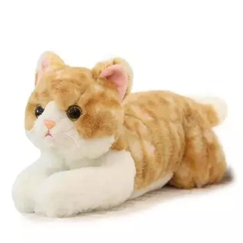 Подушка для дивана в виде животного в виде чайного тигра, мягкая, свежая и боковая, 50 см, кот, реалистичная, пушистая, мягкая, для сна,