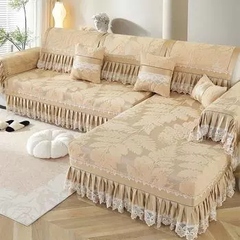 Подушка для дивана, всесезонная, универсальная, нескользящая, в европейском стиле, подушка, все включено, можно стирать в стиральной машине, чехол для дивана 30*50 шампанского