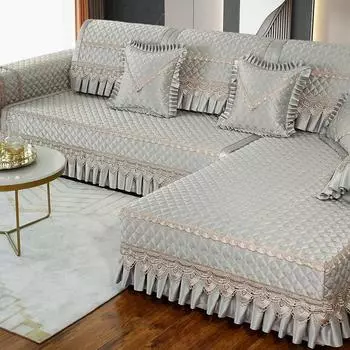 Подушка для дивана, всесезонная универсальная противоскользящая подушка для сиденья из натуральной кожи, легкий роскошный стиль, высококачественное тканевое полотенце 70*70