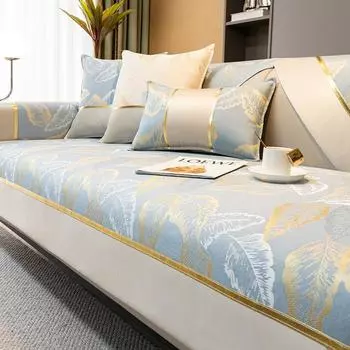 Подушка для дивана, высокоточный светильник, роскошная универсальная подушка для четырех сезонов, подлокотник, спинка, жаккардовый чехол для дивана, домашний коврик для дивана 70x70cm 1pcs