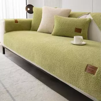 Подушка для дивана, зимний противоскользящий чехол для дивана из высококачественной кожи, утолщенный флисовый чехол для подушки, ткань 70*70cm