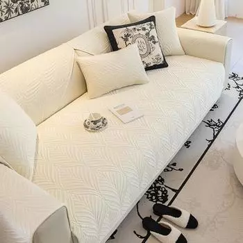 Подушка для дивана, зимняя плюшевая нескользящая простая современная высококачественная подушка, чехол для дивана, тканевая утолщенная зимняя подушка 70*70