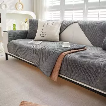 Подушка для дивана, зимняя утолщенная термочехол для дивана, легкий роскошный современный прямой чехол для подушки в скандинавском стиле, тканевая подушка 70*70cm