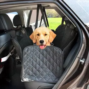 Подушка для домашних животных, гнездо для собак на заднем сиденье автомобиля, для маленьких, средних и больших собак, водонепроницаемая и устойчивая к загрязнениям, изоляционная подкладка для сидения в автомобиле