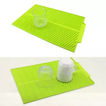 Подушка для фильтра для воды, кухонные аксессуары, настольные салфетки, термостойкий силиконовый коврик премиум-класса, прочная подушка серый