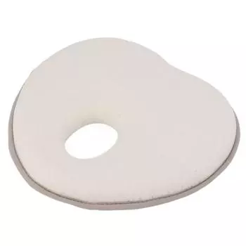 Подушка для головы малыша, медленное восстановление, чистый хлопок, мягкая пена, предотвращает плоскую голову, подушка для новорожденного для дома бежевый