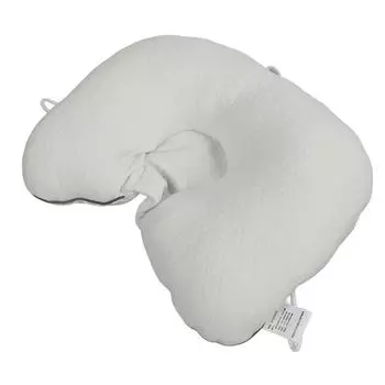 Подушка для головы младенца U-образная мягкая уютная дышащая подушка для шеи младенца с завязкой для путешествий дома зелёный