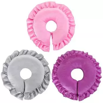 Подушка для головы, полая U-образная, мягкая, подушка для шеи, удобная, моющаяся, подушка для лица для СПА-салона