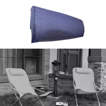 Подушка для головы шезлонга, подушка для отдыха, поддержка шеи, подушка из ткани Оксфорд для тёмно-синий