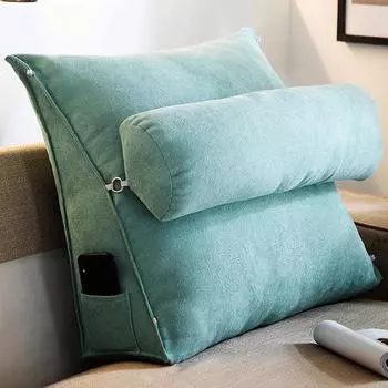 Подушка для изголовья Подушка для большого дивана с татами Подушка для поддержки талии Подушка для поддержки шеи Подушка для сна на работе One Size