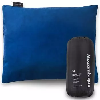 Подушка для кемпинга Mozambique, подушка для путешествий, портативная подушка, для использования на открытом воздухе, компактная, для сна в машине [Подушка для кемпинга для превосходного комфорта во время сна] (S