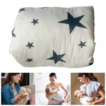Подушка для кормления ребенка мягкой дышащей тканью, которую можно стирать в машине, не выцветает, уютная подушка для рук с мультяшным принтом