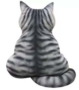 Подушка для кошек, вид сзади, обнимающая подушка, мягкая игрушка, Chatra Sabatora, американское шоу, Calico Cat, забавные товары, подарок, милая подушка Moe, бродячая кошка в Instagram, кошка