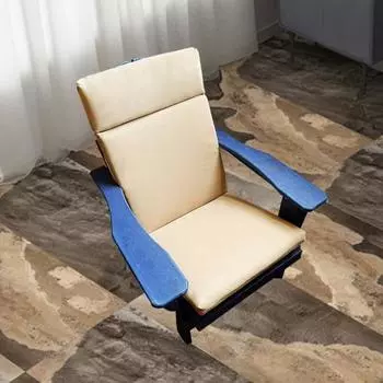 Подушка для кресла с высокой спинкой из пеноматериала с эффектом памяти, сиденье и спинка для кресла-качалки вино красного