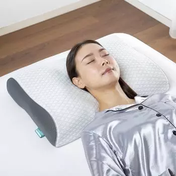 Подушка для кровати France, белая, 57 x 37 см. Подушка Fit Pillow Plus Medium, которая может регулировать высоту и комфорт сна. Дезинфицирующая, моющаяся. Сделано в Японии. белый