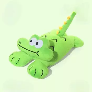 Подушка для куклы Pop Belly Crocodile для девочек, чтобы спать с плюшевыми игрушками, чтобы держать и спать с куклой с зажатыми ногами 25*48cm