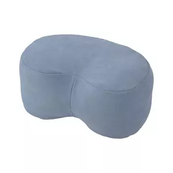 Подушка для лежания Ribuhaato Lilafit Blue Grey, длинная, подлокотник, пуф, подушка для талии (Всего приблизительно. 40см) 22051-67